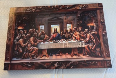 The Last Supper Canvas Wall Art (Small)
